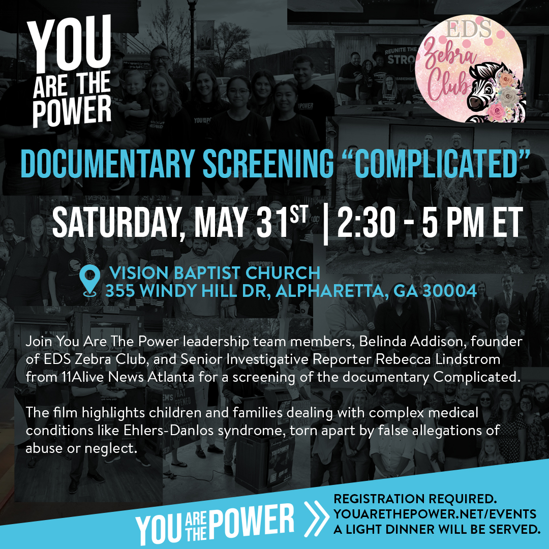 Complicated Screening - EDS Zebra Club - You Are The Power - 11Alive Rebecca Lindstrom