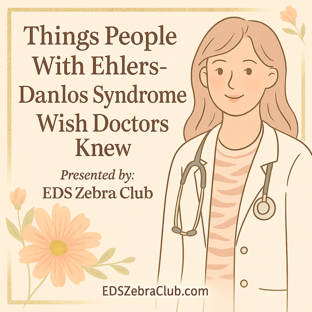 Things People With Ehlers-Danlos Syndrome Wish Doctors Knew - EDS Zebra Club