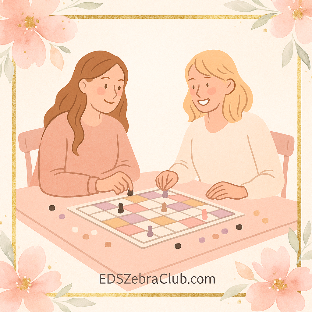 EDS Zebra Club Meetup - Friends Playing Board Game