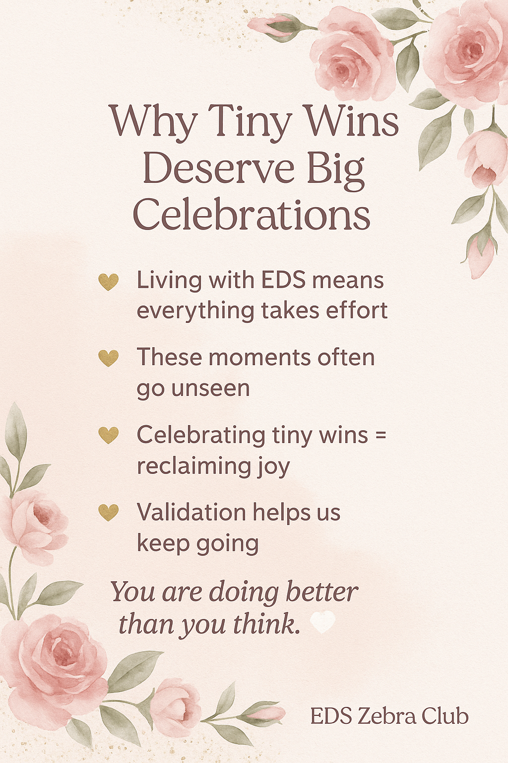 A support group that celebrates your wins - EDS & Hypermobility in Georgia